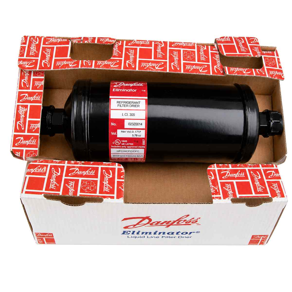راهنمای انتخاب فیلتر درایر دانفوسdanfoss filter-drier-selection-guide
