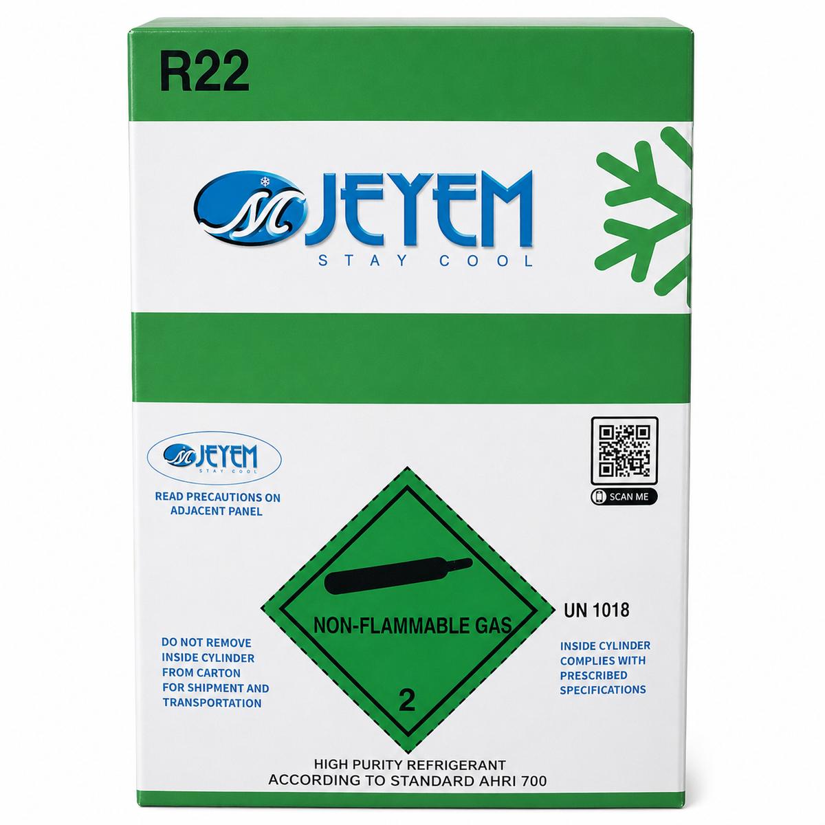 گاز مبرد R22 جییم13/6کیلوگرم(JEyem Refrigerant R22)
