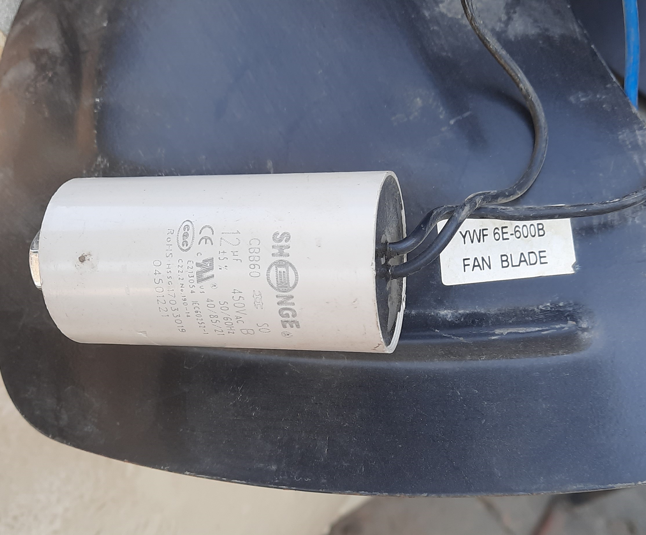 فن تکفاز60سانت زیلابگywf-6e-600bدمنده