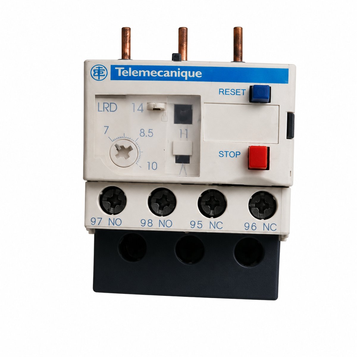 بی‌متال تله مکانیک (Telemecanique) 7 تا 10 آمپر مدل LRD14